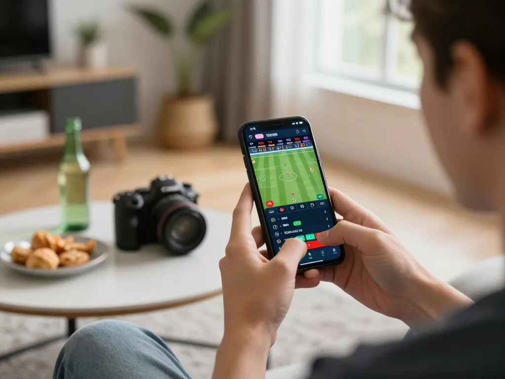 Engage in thrilling sports betting with SHBET's mobile app while enjoying the comfort of home