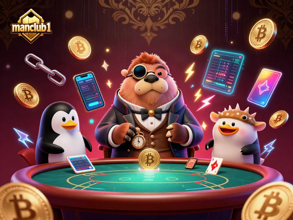 Experience thrilling gameplay at manclub1 with vibrant visuals and captivating characters in a 3D casino.
