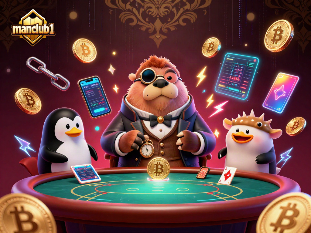 Experience thrilling gameplay at manclub1 with vibrant visuals and captivating characters in a 3D casino.