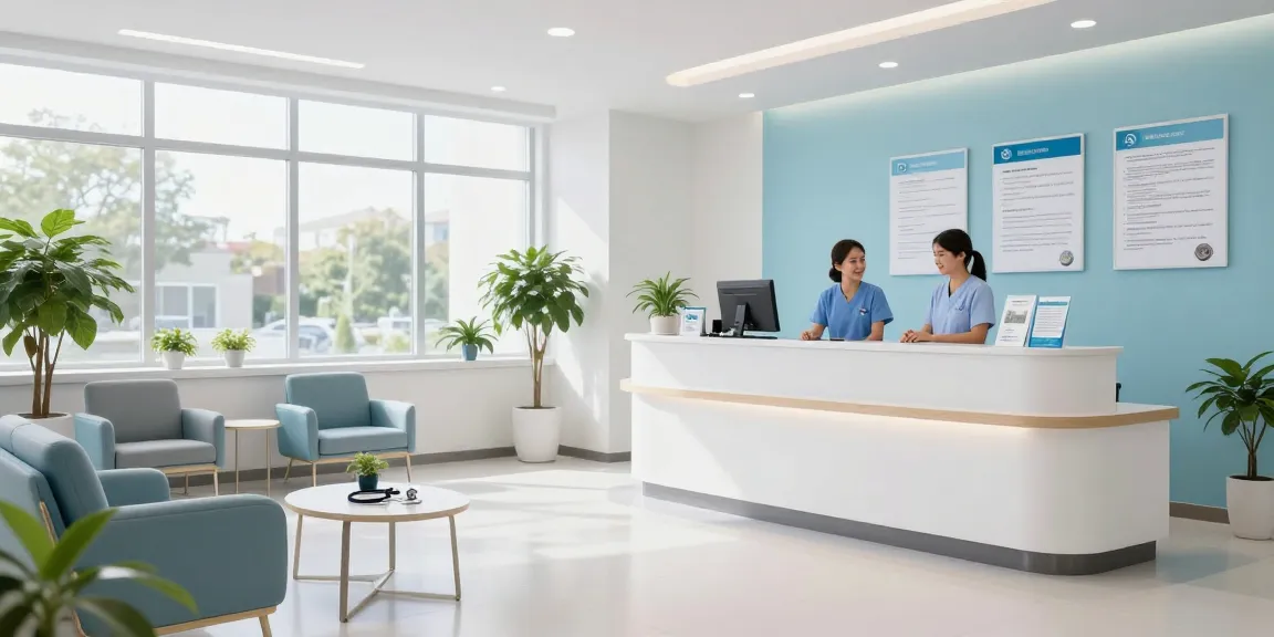 Akra Labs Shop für medizinische Dienstleistungen und Patientenversorgung in einem modernen Gesundheitszentrum.