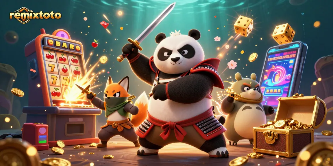 Experience thrilling wins at remixtoto with vibrant gaming characters and massive jackpots.