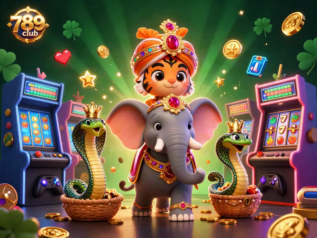 Engage in exciting gameplay with 789club featuring a vibrant casino 3D illustration.